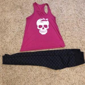 CVG  racer back tank